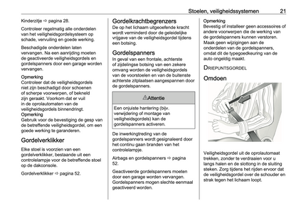 2024-2025 Opel Frontera Gebruikershandleiding | Nederlands