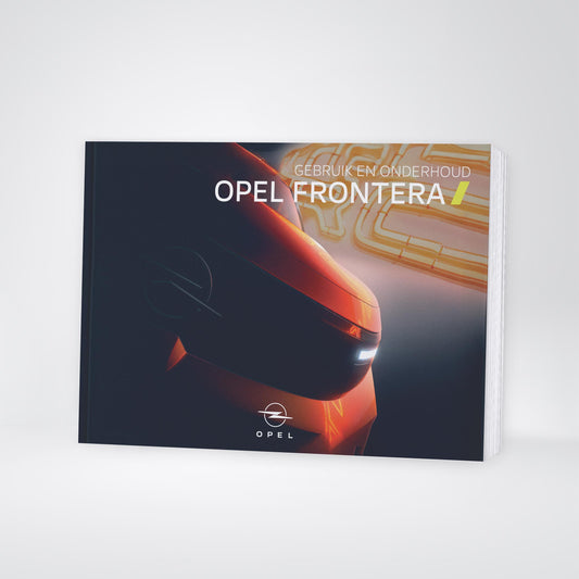 2026 Opel Frontera Owner's Manual | Dutch