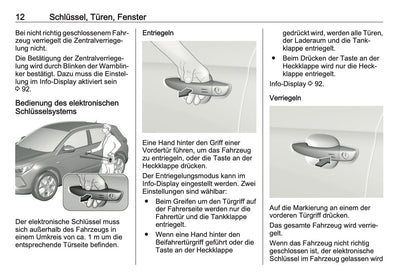 2023-2024 Opel Grandland Owner's Manual | German