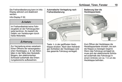 2023-2024 Opel Grandland Owner's Manual | German