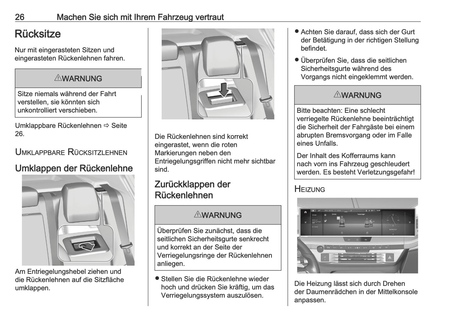 2024-2025 Opel Grandland Owner's Manual | German