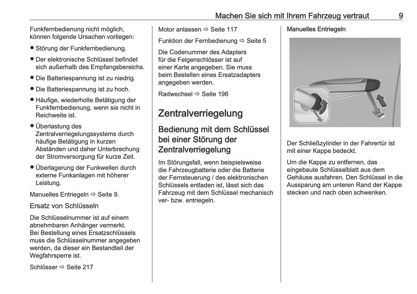 2024-2025 Opel Grandland Owner's Manual | German