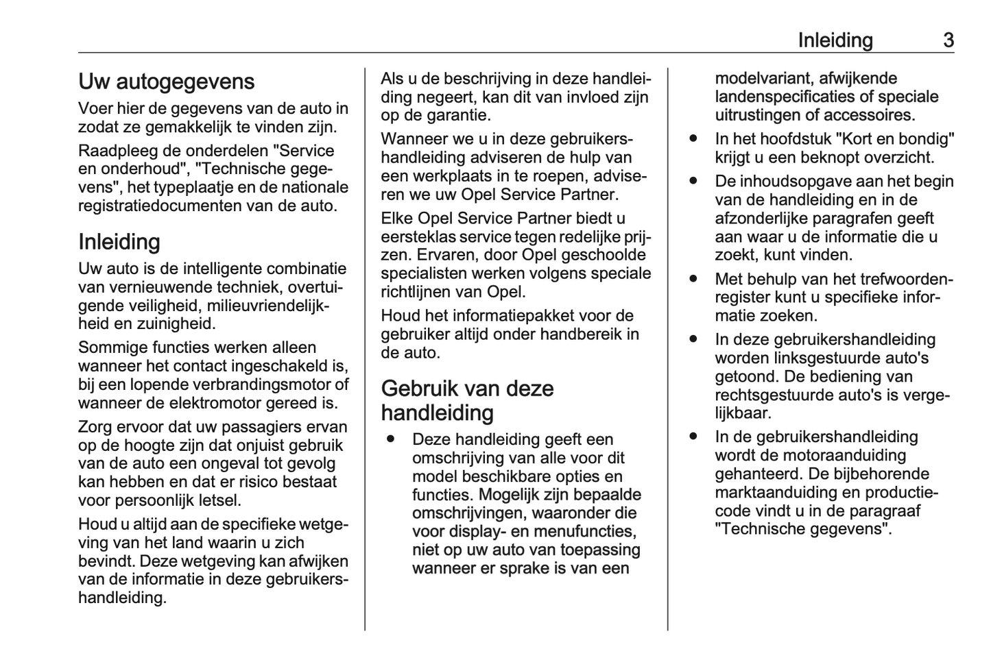 2022 Opel Grandland Owner's Manual | Dutch