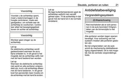 2023-2024 Opel Grandland Owner's Manual | Dutch