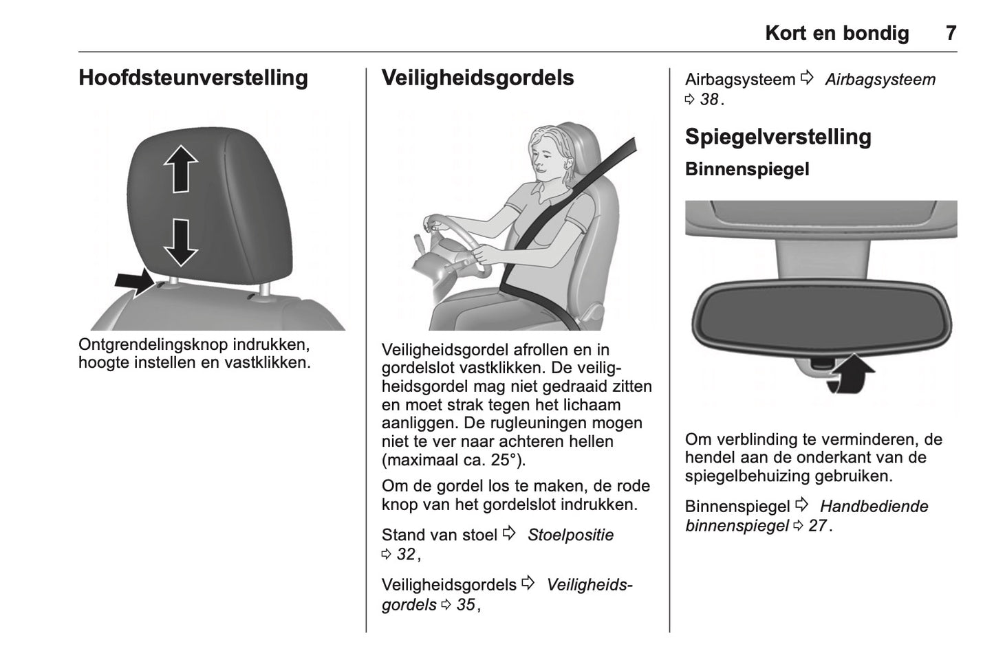 2016 Opel Karl Owner's Manual | Dutch