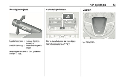 2016-2017 Opel Meriva Gebruikershandleiding | Nederlands
