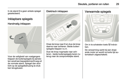 2013-2014 Opel Mokka Owner's Manual | Dutch