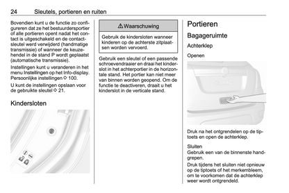 2015-2016 Opel Mokka Gebruikershandleiding | Nederlands