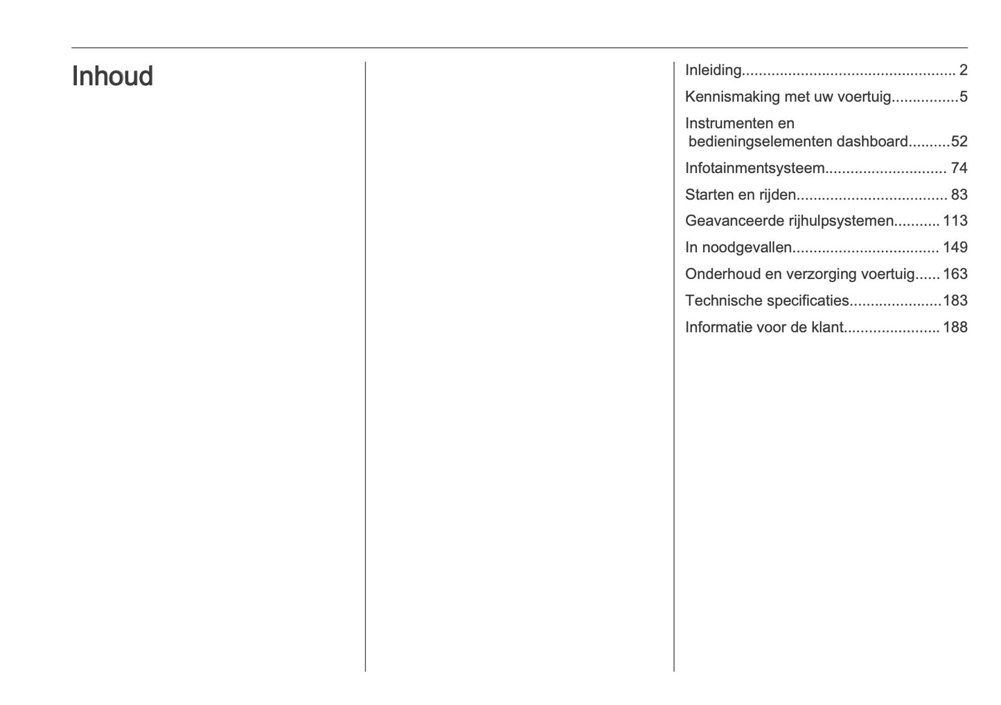 2025 Opel Mokka Owner's Manual | Dutch