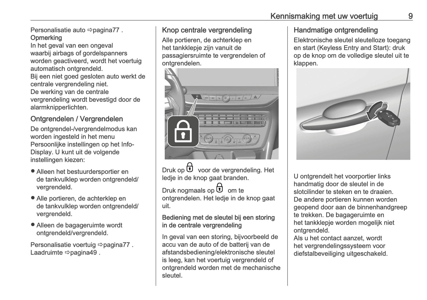 2025 Opel Mokka Owner's Manual | Dutch