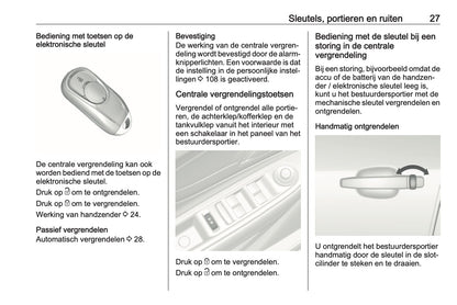 2019-2020 Opel Mokka X Gebruikershandleiding | Nederlands