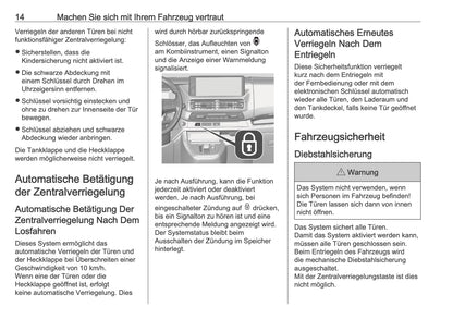 2025-2026 Opel Vivaro Bedienungsanleitung | Deutsch