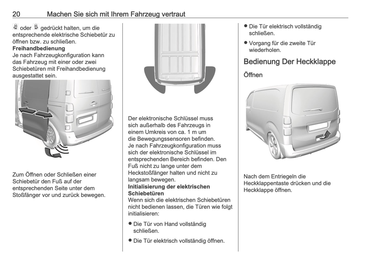 2025-2026 Opel Vivaro Bedienungsanleitung | Deutsch