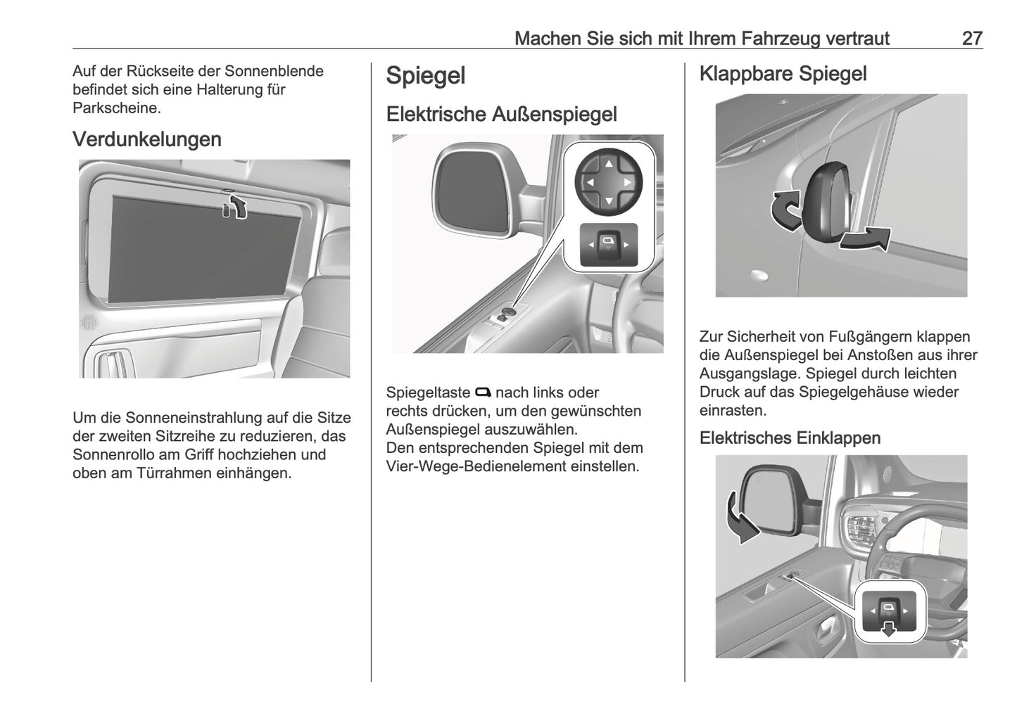2025-2026 Opel Vivaro Bedienungsanleitung | Deutsch
