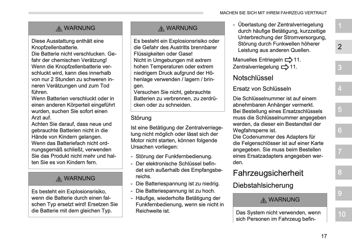 2026 Opel Vivaro Owner's Manual | German