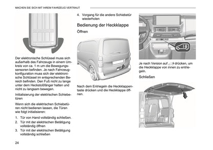 2026 Opel Vivaro Owner's Manual | German