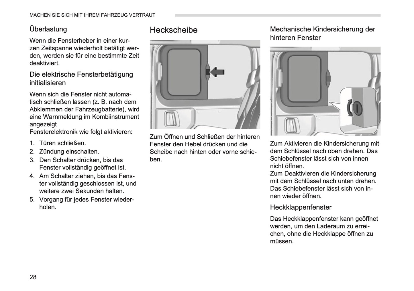 2026 Opel Vivaro Owner's Manual | German