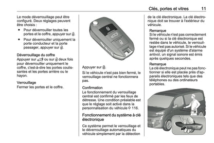 2023-2024 Opel Vivaro Owner's Manual | French