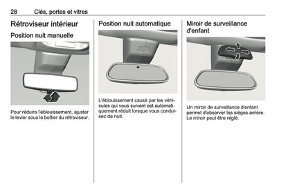 2023-2024 Opel Vivaro Owner's Manual | French