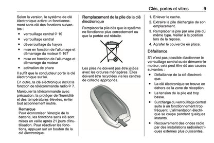 2023-2024 Opel Vivaro Owner's Manual | French