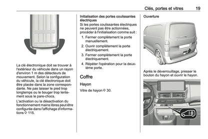 2024-2025 Opel Vivaro Manuel du propriétaire | Français