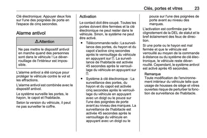 2024-2025 Opel Vivaro Manuel du propriétaire | Français