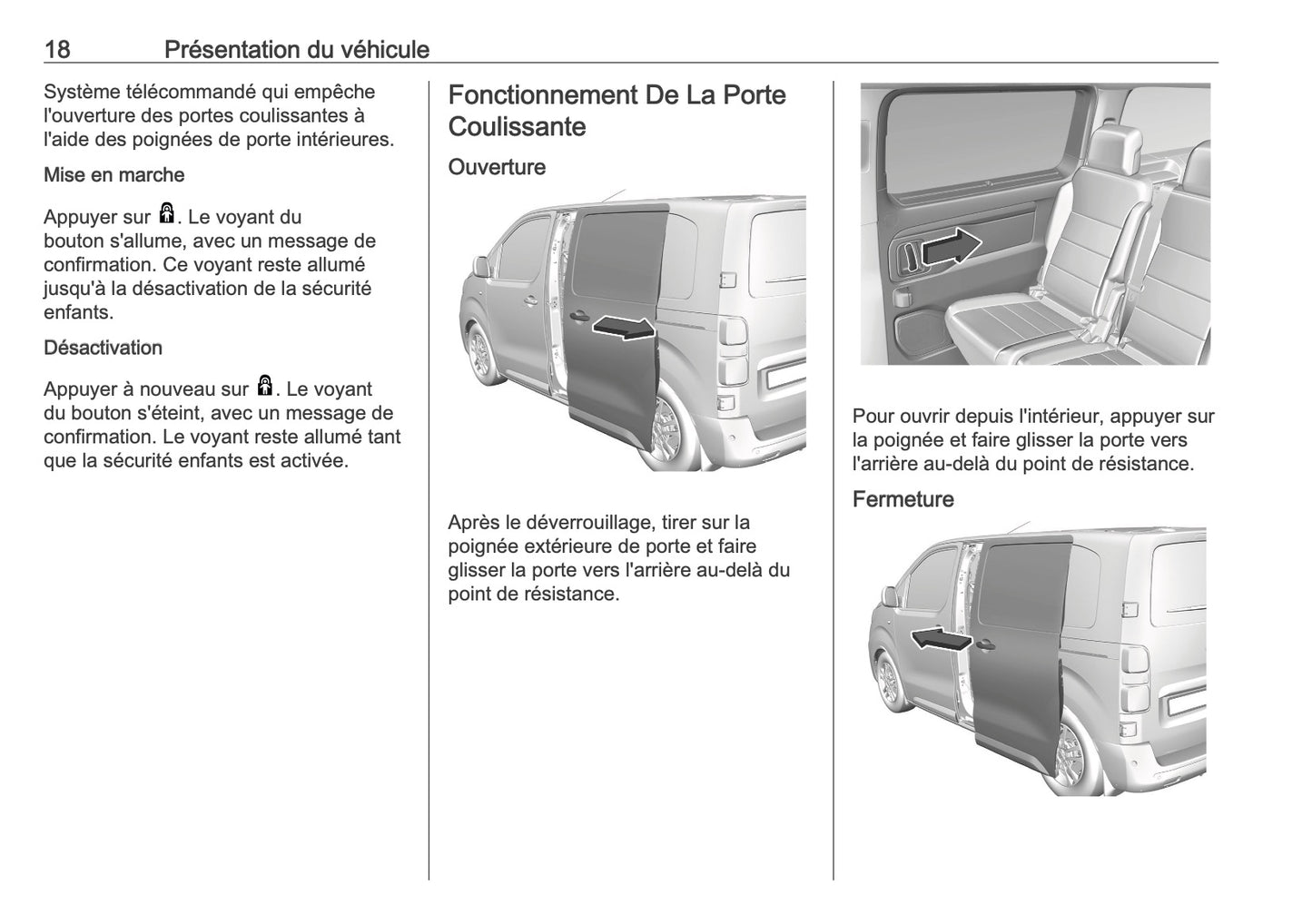 2025-2026 Opel Vivaro Manuel du propriétaire | Français