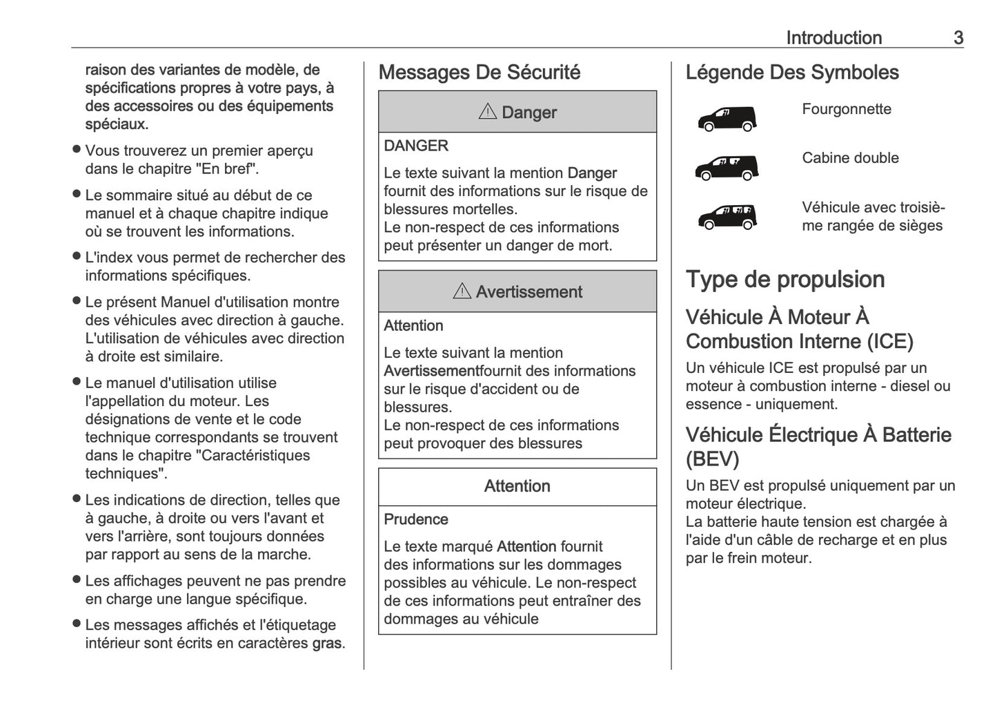 2025-2026 Opel Vivaro Manuel du propriétaire | Français