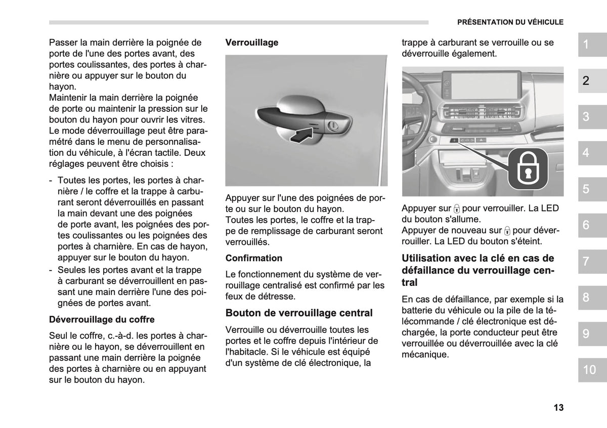 2026 Opel Vivaro Manuel du propriétaire | Français