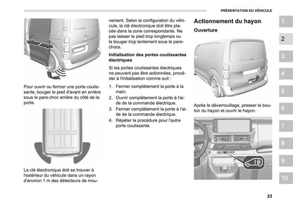 2026 Opel Vivaro Manuel du propriétaire | Français
