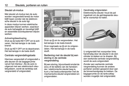 2023-2024 Opel Vivaro Owner's Manual | Dutch