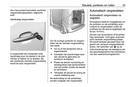 2023-2024 Opel Vivaro Owner's Manual | Dutch