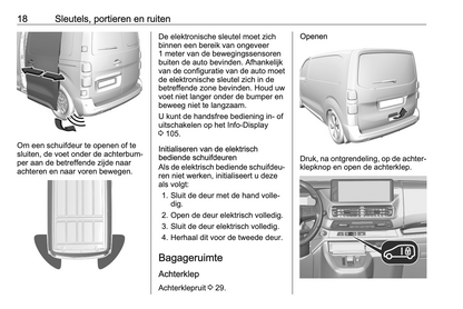 2023-2024 Opel Vivaro Owner's Manual | Dutch