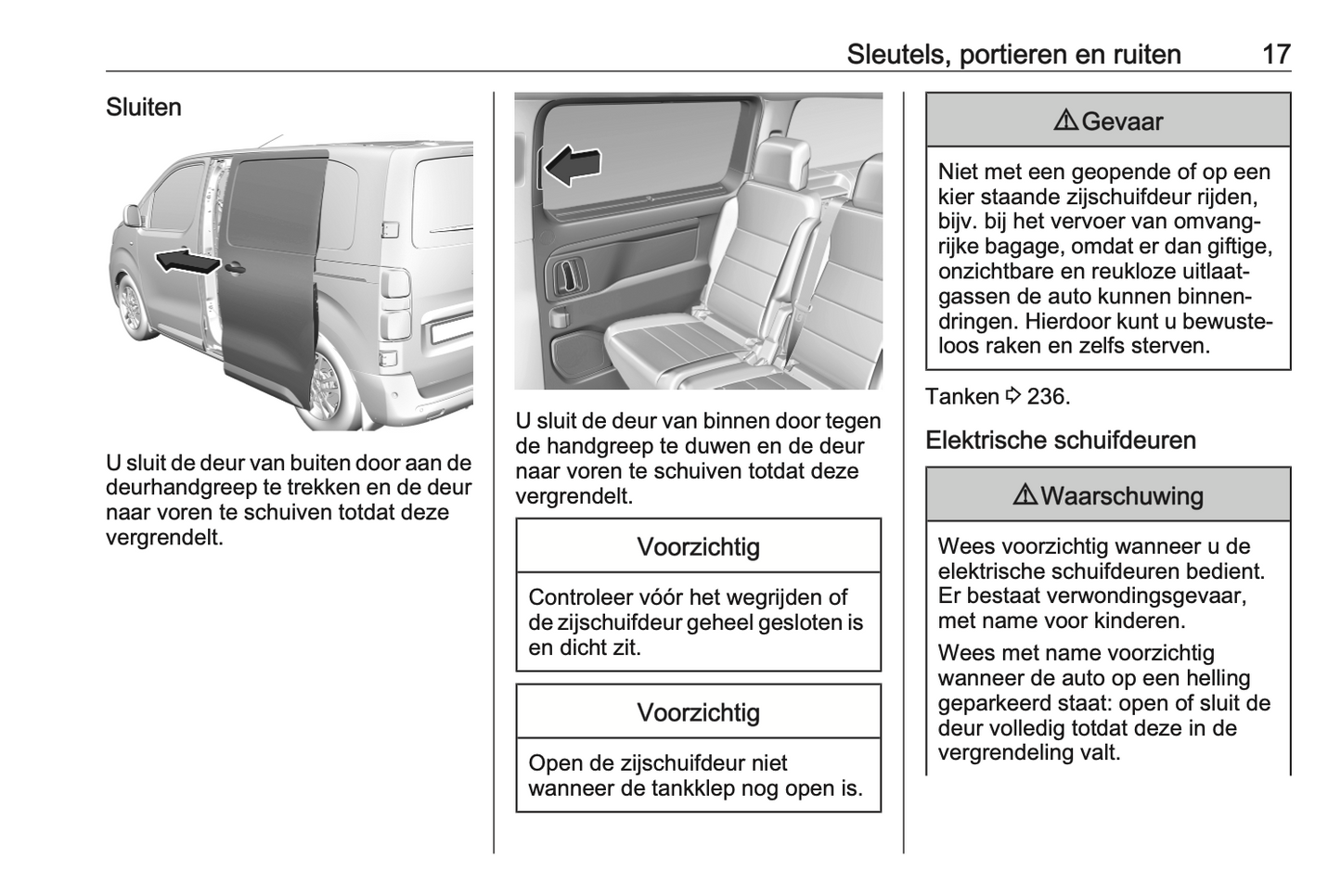 2024 Opel Vivaro Owner's Manual | Dutch