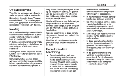 2024 Opel Vivaro Owner's Manual | Dutch