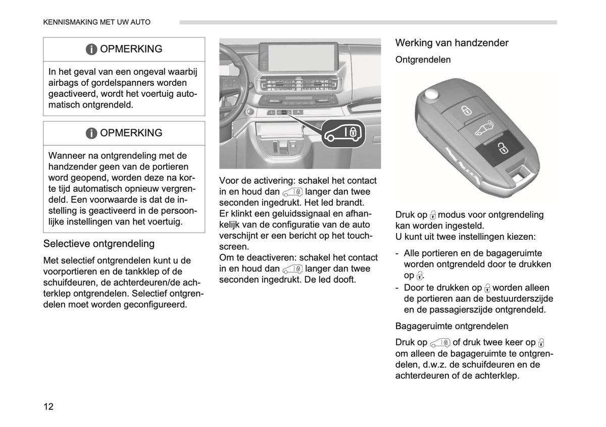2026 Opel Vivaro Gebruikershandleiding | Nederlands