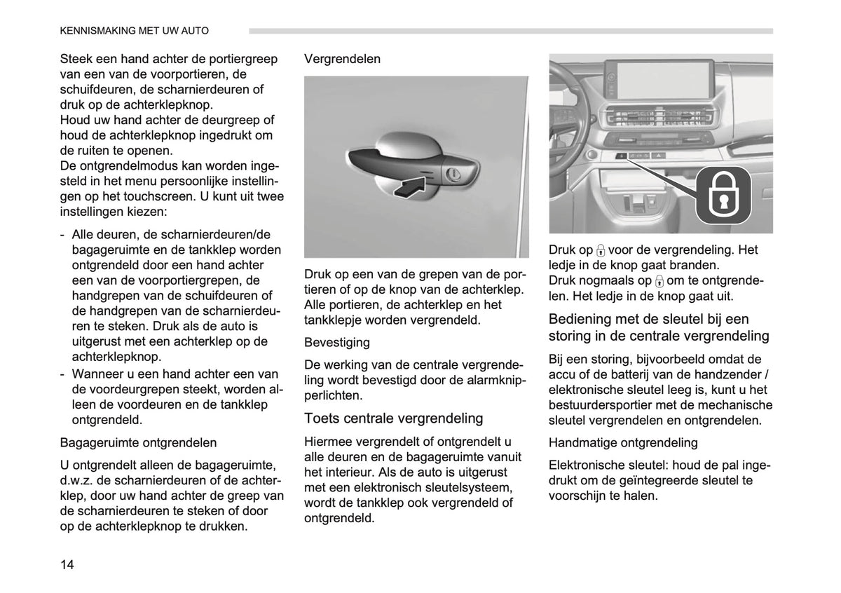 2026 Opel Vivaro Gebruikershandleiding | Nederlands