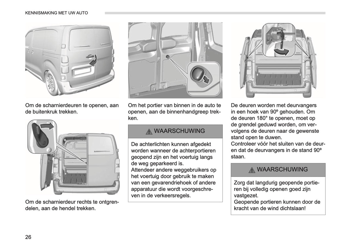 2026 Opel Vivaro Gebruikershandleiding | Nederlands