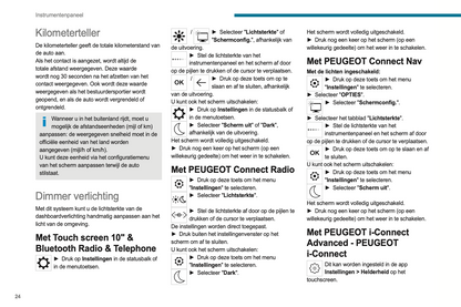 2023-2024 Peugeot 208/e-208 Gebruikershandleiding | Nederlands