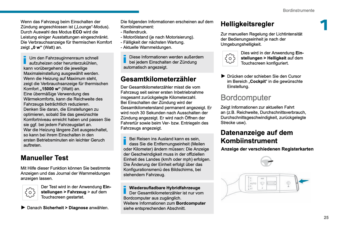 2024-2025 Peugeot 3008/e-3008/5008/e-5008 Bedienungsanleitung | Deutsch