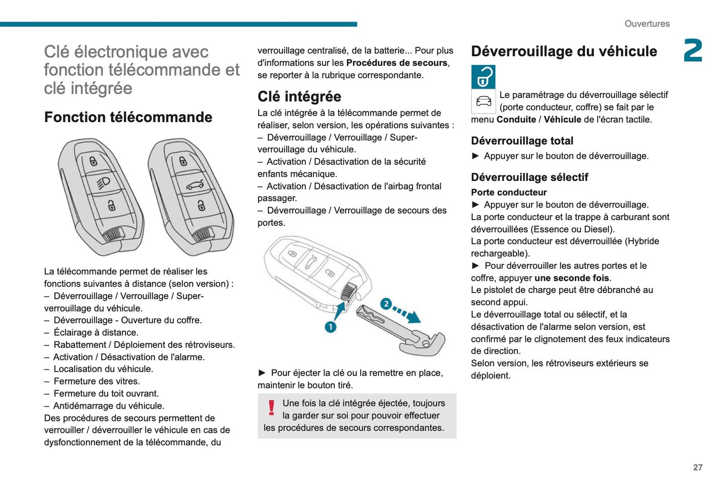 2022-2023 Peugeot 3008/5008 Owner's Manual | French