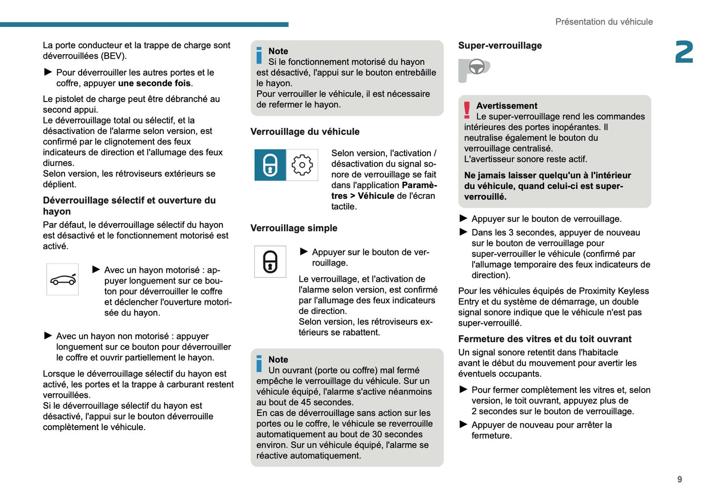 2025-2026 Peugeot 3008/5008 Owner's Manual | French