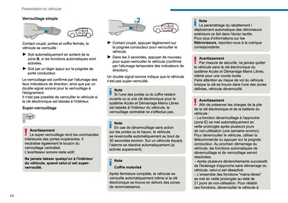 2025-2026 Peugeot 3008/5008 Owner's Manual | French