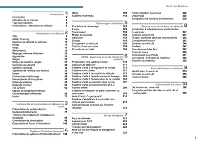 2025-2026 Peugeot 3008/5008 Owner's Manual | French