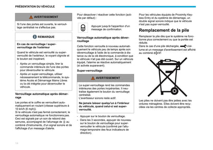 2026 Peugeot 3008/5008 Owner's Manual | French