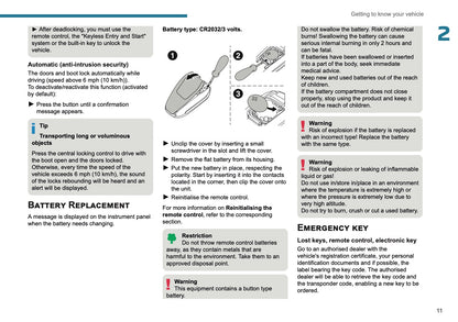 2025-2026 Peugeot 308 Owner's Manual | English
