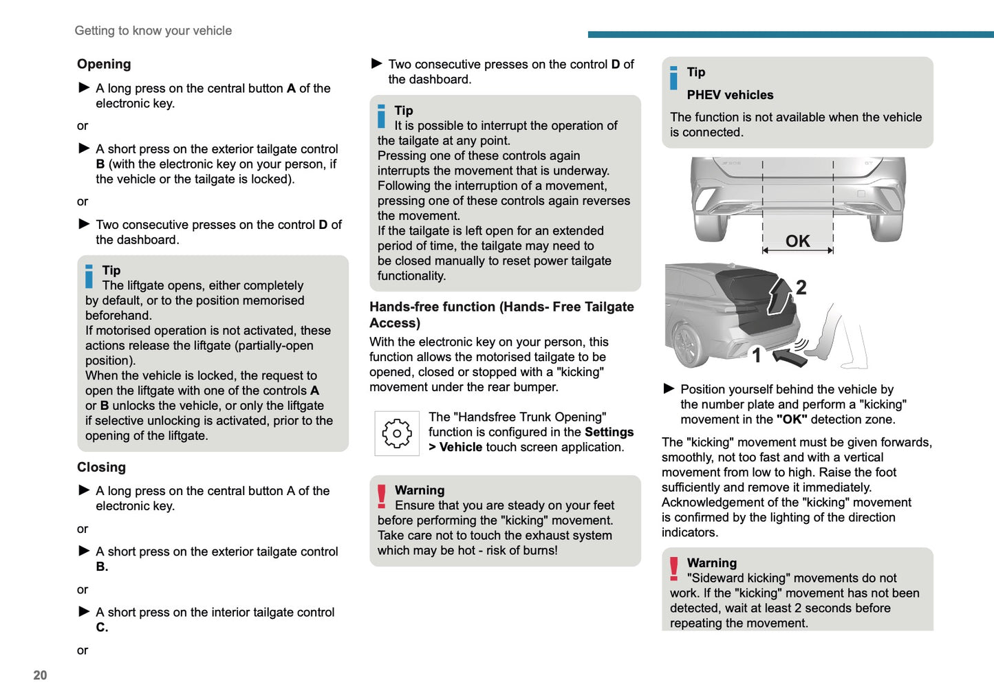 2025-2026 Peugeot 308 Owner's Manual | English