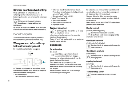 2022-2023 Peugeot 308/308 SW Gebruikershandleiding | Nederlands