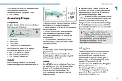2022-2024 Peugeot 408 Bedienungsanleitung | Deutsch
