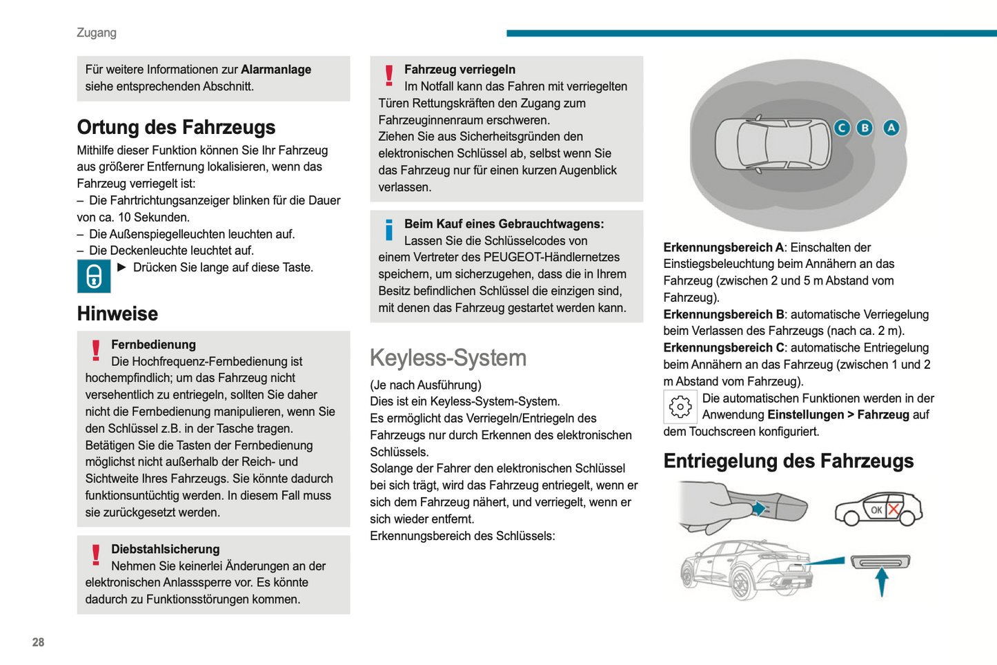 2024 Peugeot 408 Owner's Manual | German